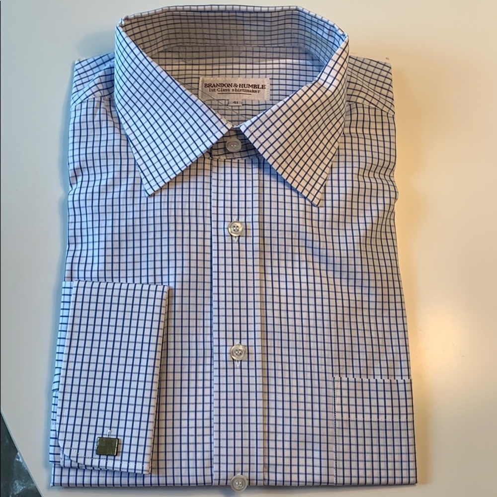 European Dress Shirt with French cuff
